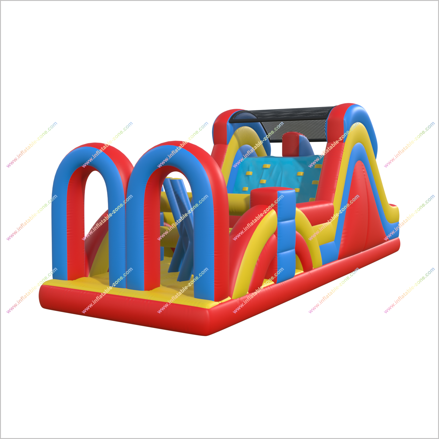 Inflatable Obstacle Course Hire Near Me Interactive Park Obstacle Course Bouncy Castle For Sale