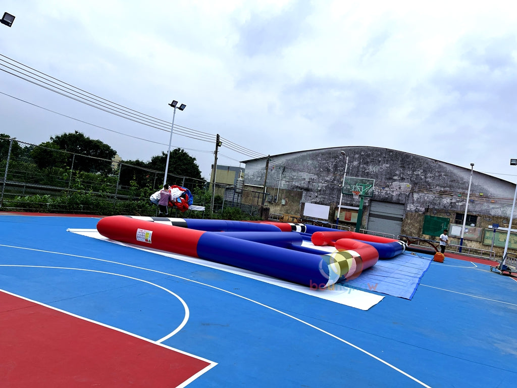 Event-Ready Inflatable Soccer Playground Inflatable Soccer Fun Arena Outdoor Excitement Fun for Everyone