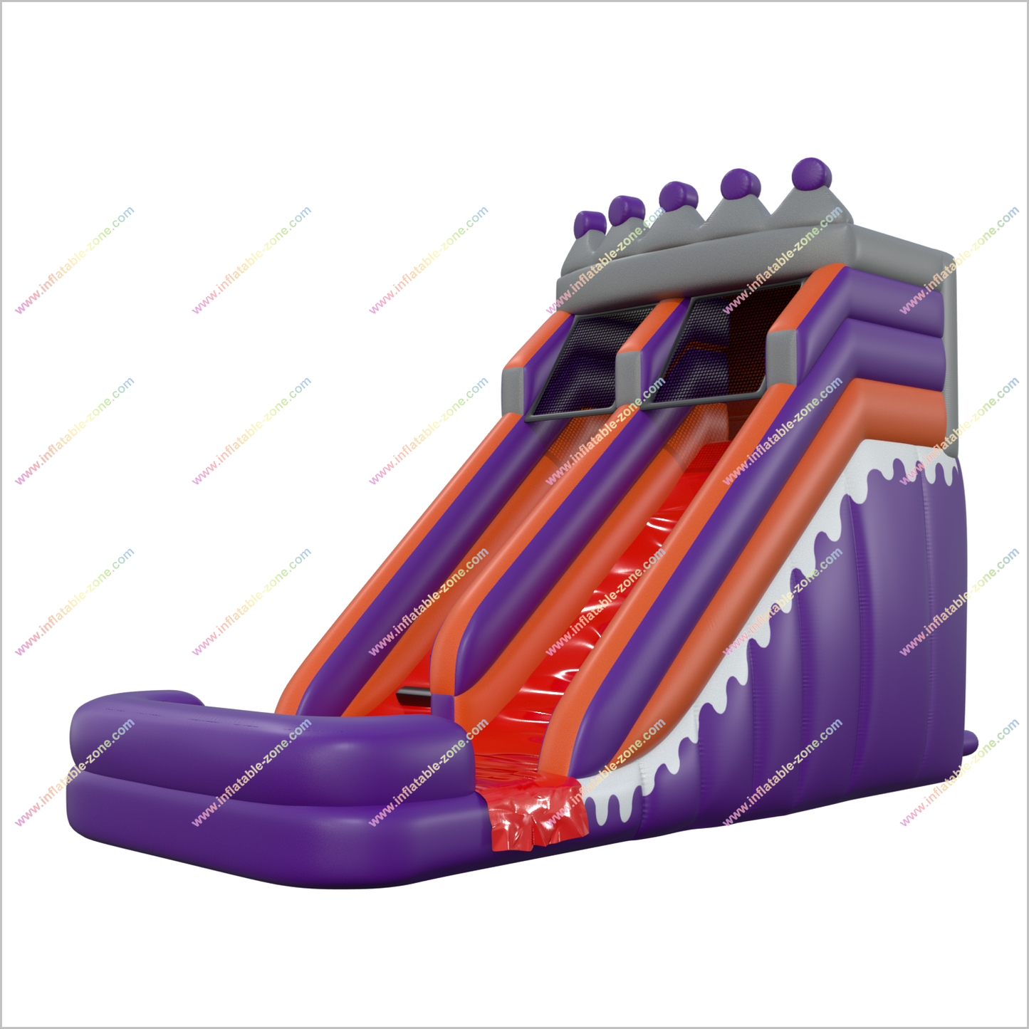 Crown Royal Inflatable Bouncy Slides Outdoor Play Areas Inflatable Dry Slide Rentals Near Me