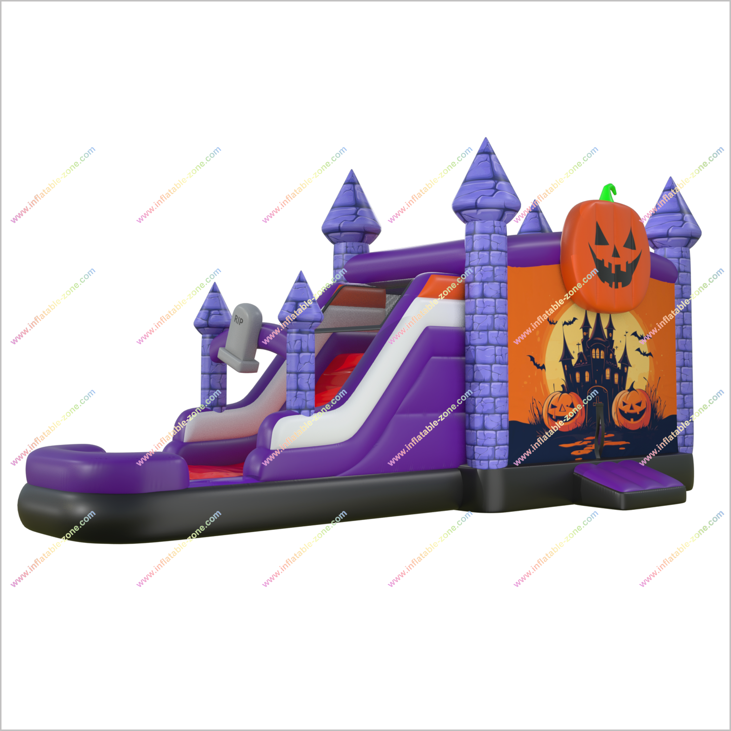 Halloween Party Games Bounce Houses With Water Slides Inflatable Pool Rental Near Me Jumping Castle Waterslide Combo