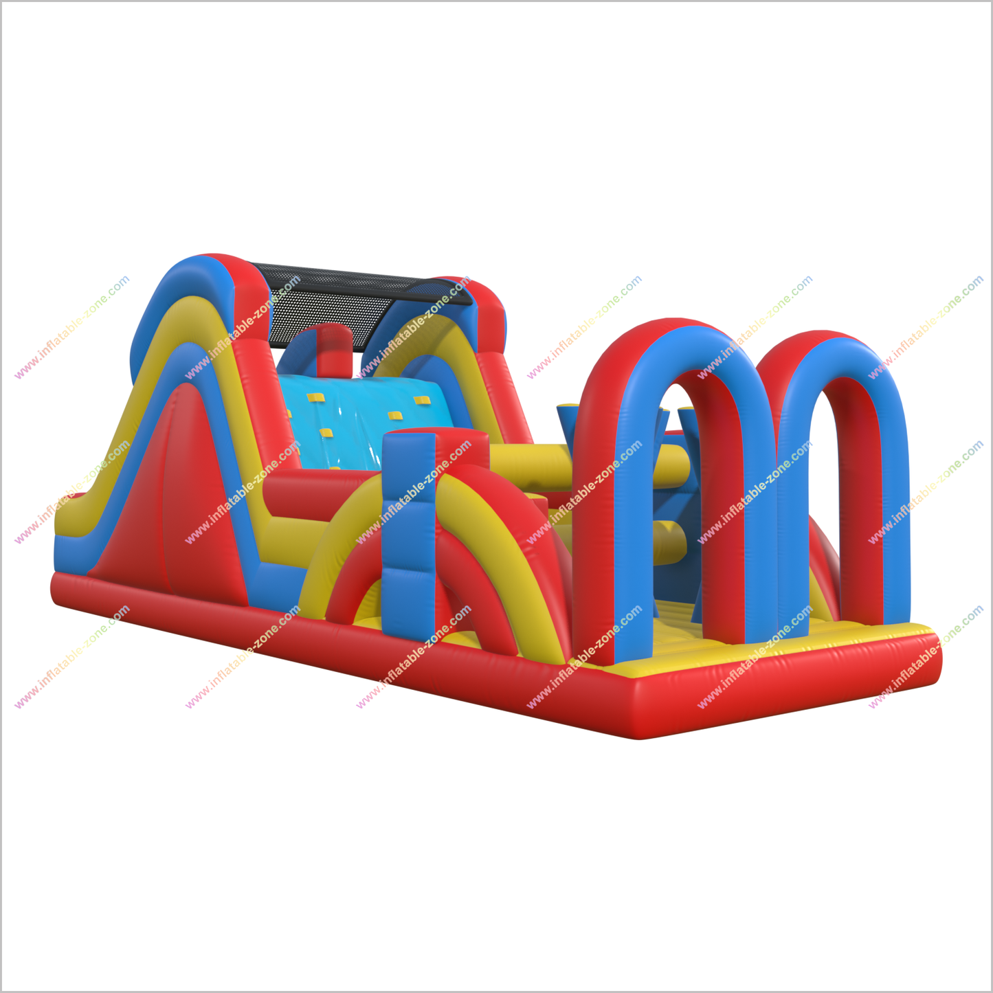 Inflatable Obstacle Course Hire Near Me Interactive Park Obstacle Course Bouncy Castle For Sale