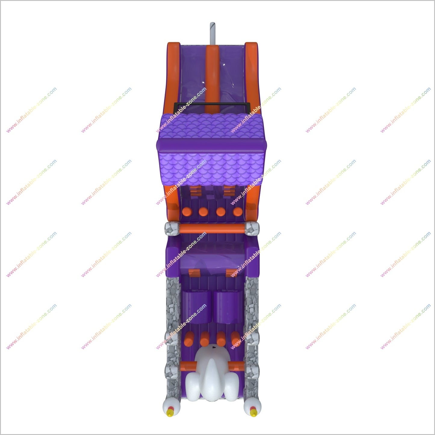 Purchase Inflatable Obstacle Course Friendly Ghost Halloween Party Near Me Inflatable Assault Course For Hire
