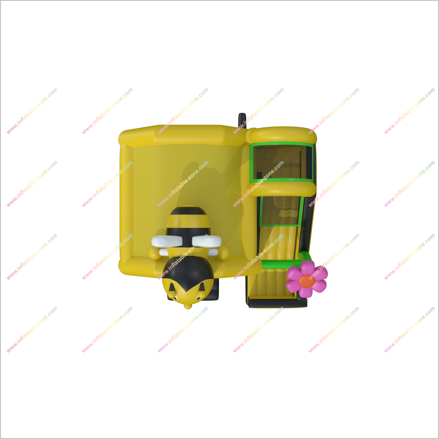 Bee Party Decorations Inflatable Bounce House Slides Home Gym Combo Bouncy Castle With Slide For Sale - Inflatable-Zone