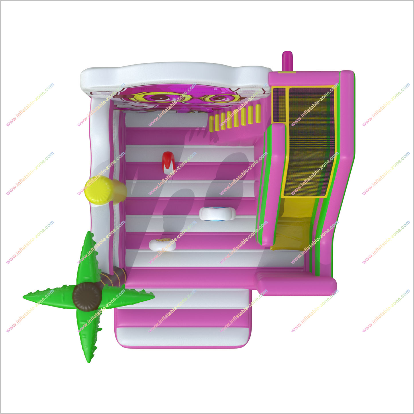 Ocean Party Bounce With Slide Combo Inflatable Octopus Blow Up Bouncer Inflatable Slide For Rent