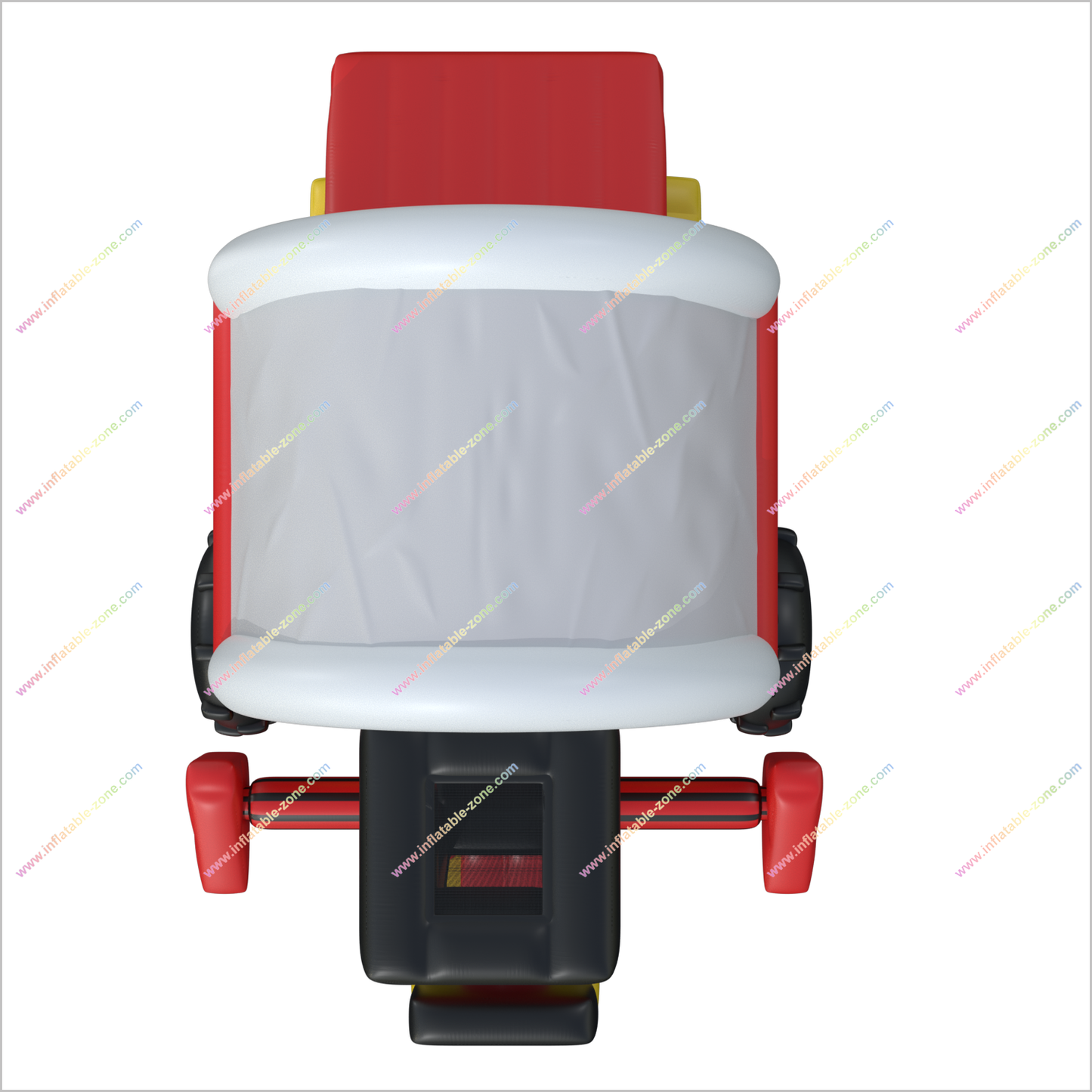 Red Tractor Inflatable Combo Bouncy Castle Slide Hire Farm Inspired Bounce House With Slide For Adults - Inflatable-Zone