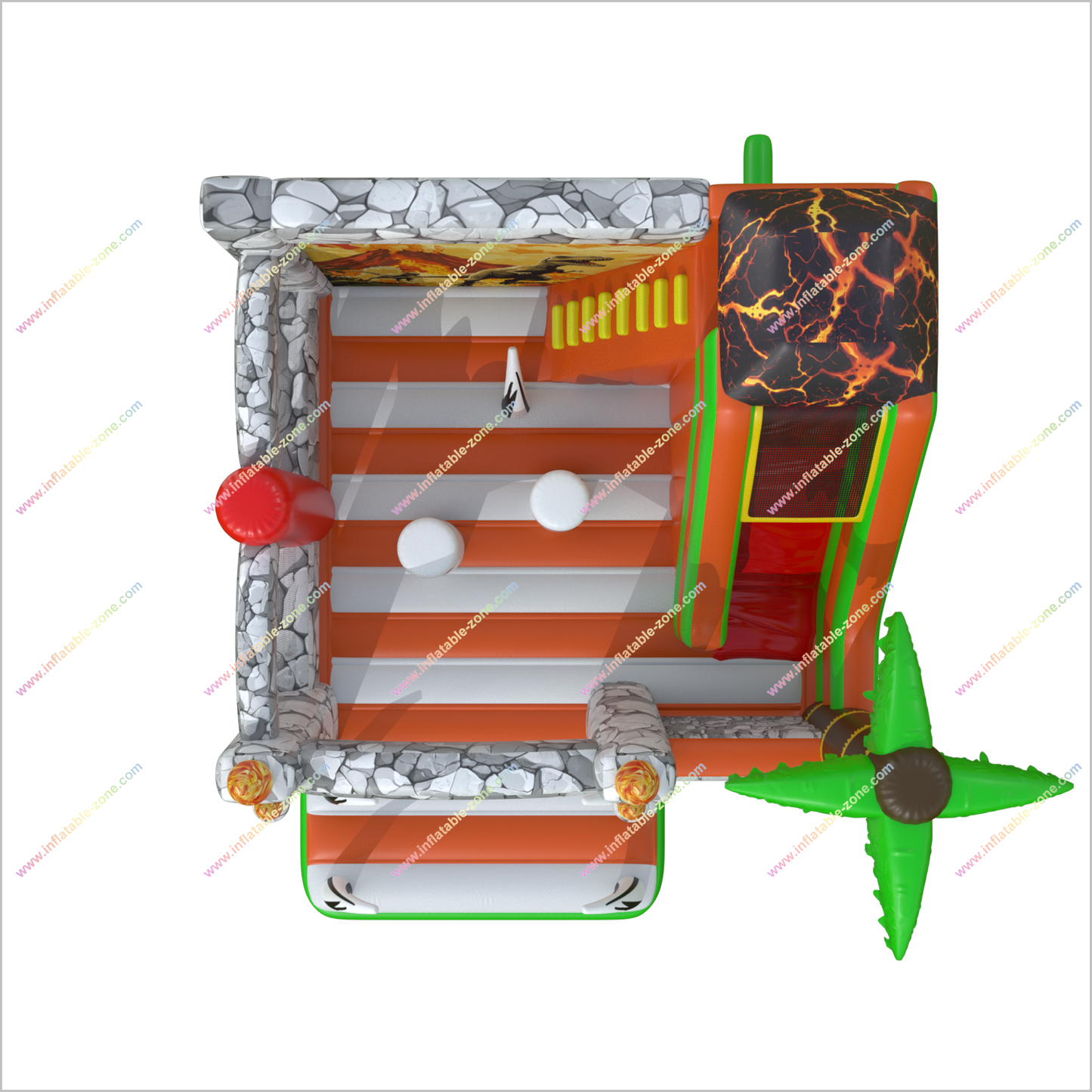 Bouncy Castle Dinosaur Inflatable Outdoor Slide Combo Life Jurassic Adventure Bounce House Slides For Rent