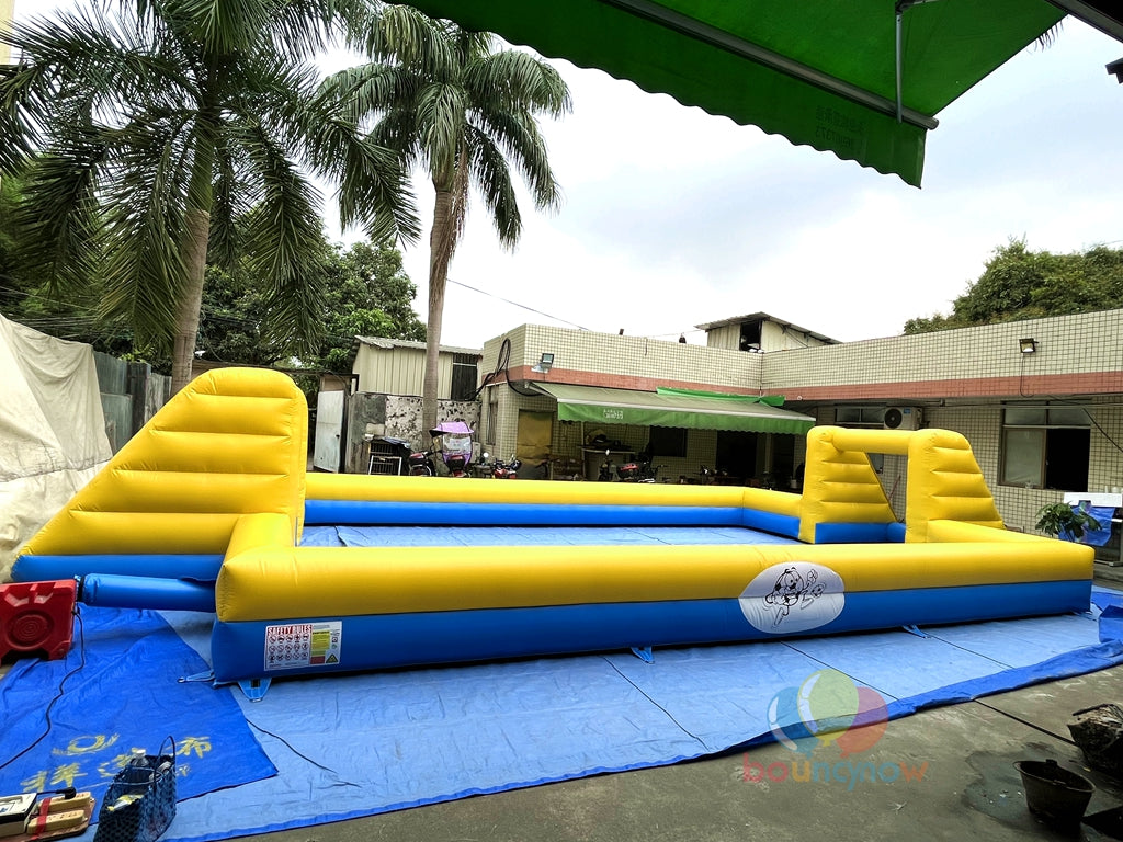 Fun Inflatable Soccer Game Field Exciting Inflatable Soccer Playground Great for Parties & Events