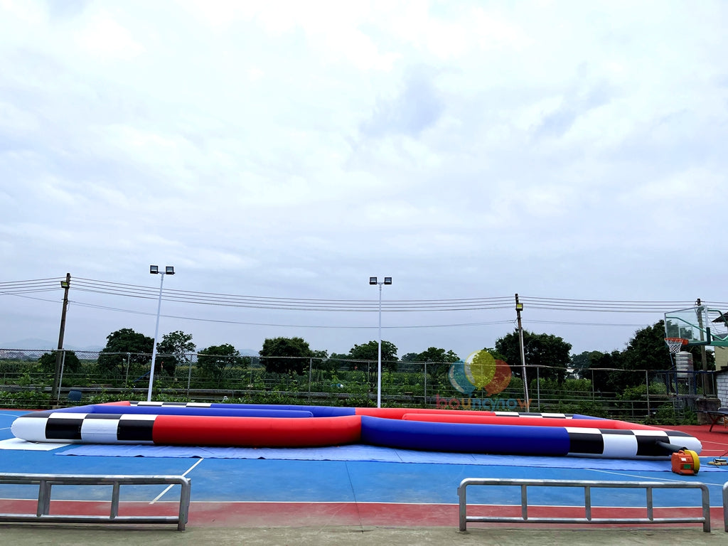 Event-Ready Inflatable Soccer Playground Inflatable Soccer Fun Arena Outdoor Excitement Fun for Everyone