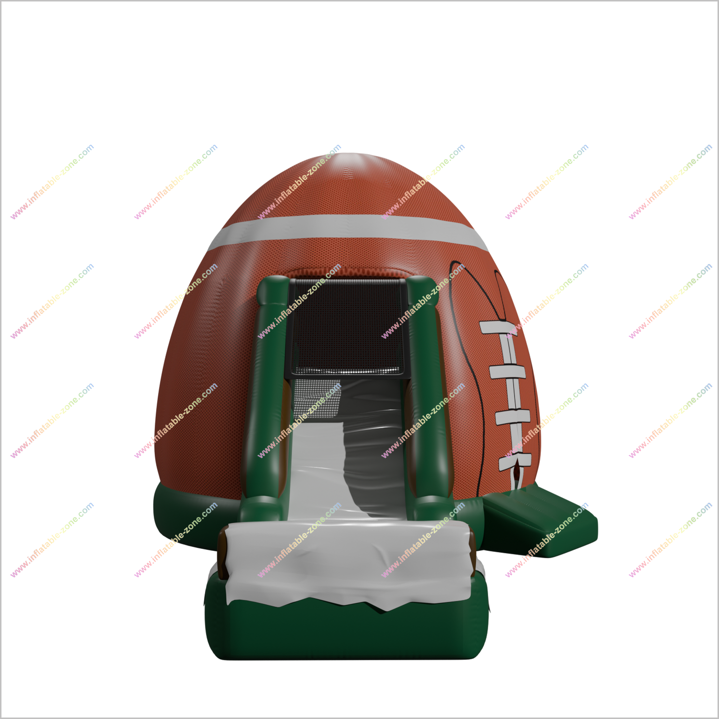 Football Combo Bounce And Slide Inflatable Games Rentals Near Me Small Bouncy Castle With Slide - Inflatable-Zone