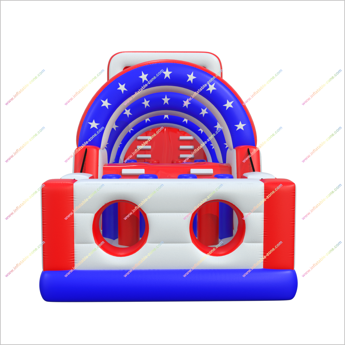 Patriotic Inflatable Adult Obstacle Course Top Rated Party Games Climb And Crawl Obstacle Course Race Near Me