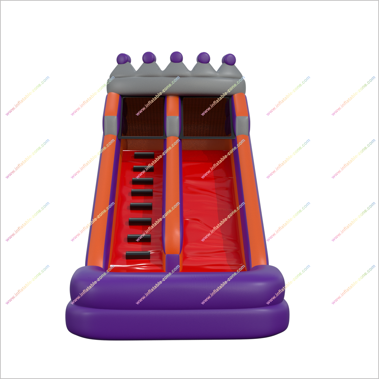 Crown Royal Inflatable Bouncy Slides Outdoor Play Areas Inflatable Dry Slide Rentals Near Me