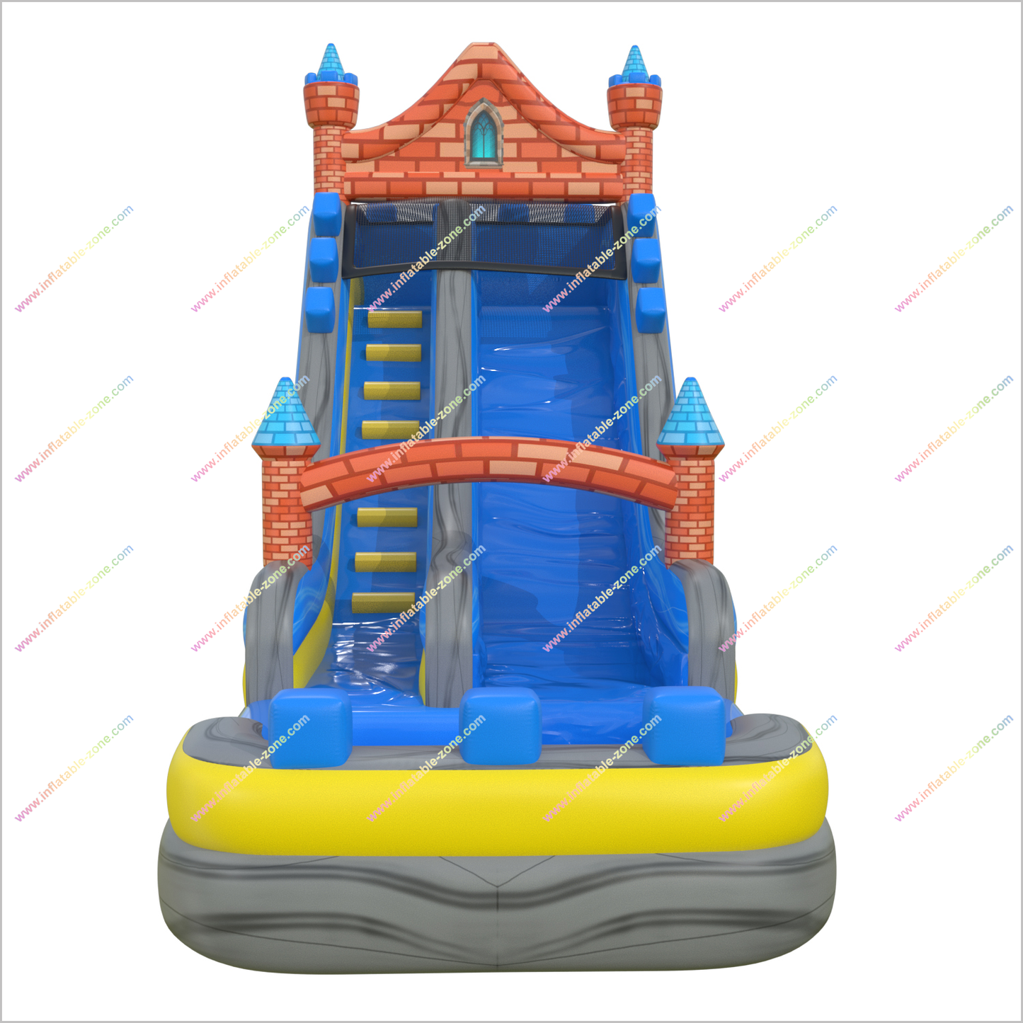 Commercial Kids Adults Inflatable Castle Water Slide Backyard Outdoor Play Equipment Rent Waterslide Party Pool Near Me