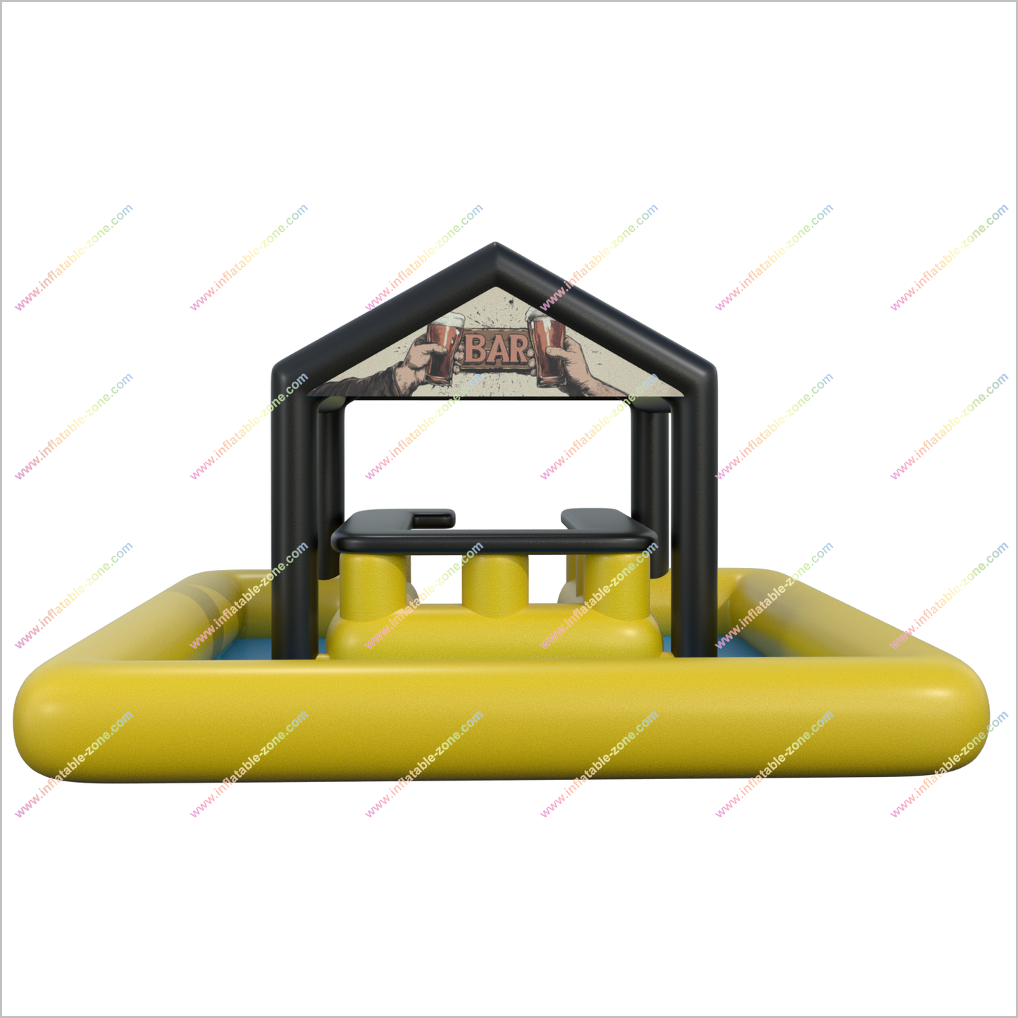 Best Portable Inflatable Pool Bar Outdoor Events Backyard Party Rental Spots Bar And Pool Table