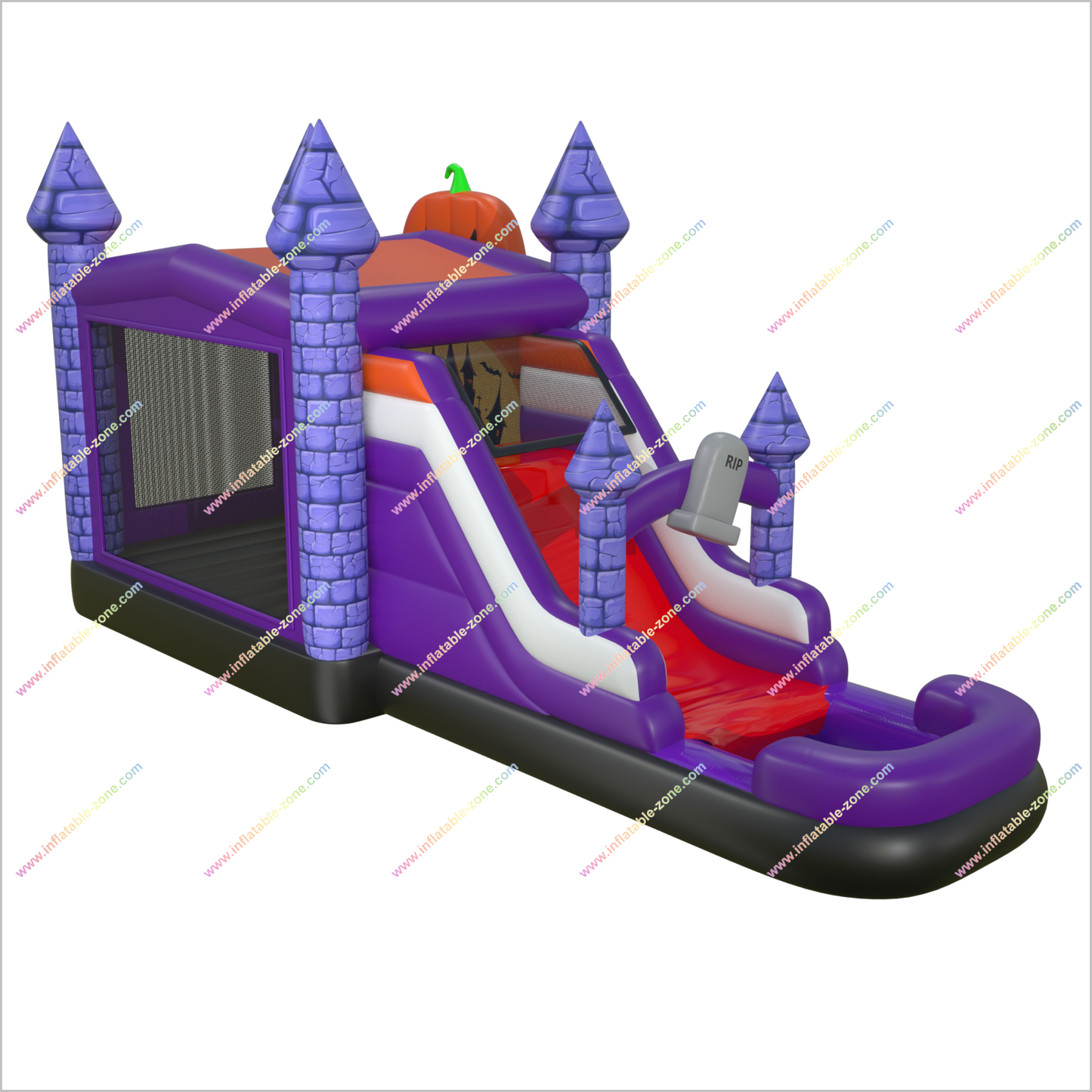 Halloween Party Games Bounce Houses With Water Slides Inflatable Pool Rental Near Me Jumping Castle Waterslide Combo