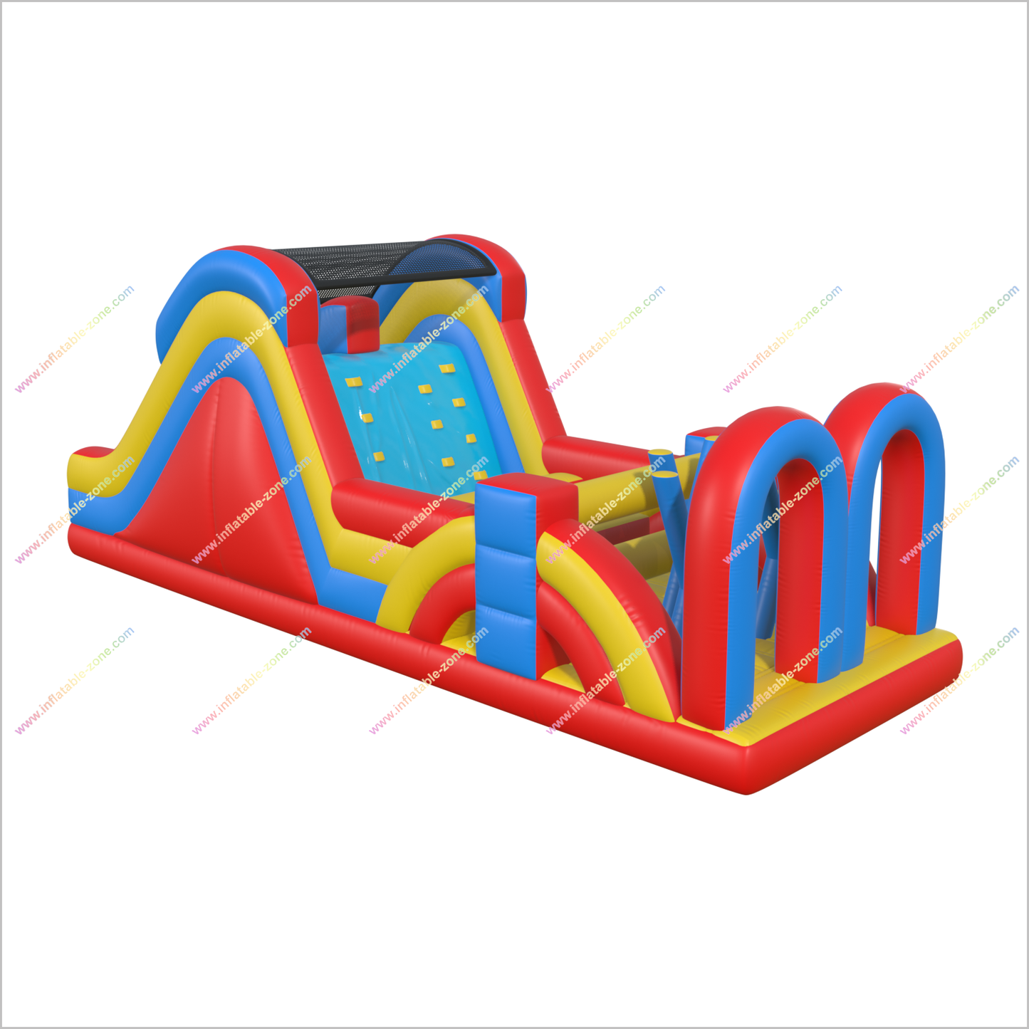 Inflatable Obstacle Course Hire Near Me Interactive Park Obstacle Course Bouncy Castle For Sale