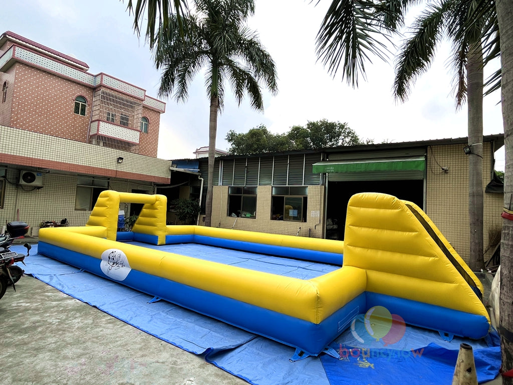 Fun Inflatable Soccer Game Field Exciting Inflatable Soccer Playground Great for Parties & Events