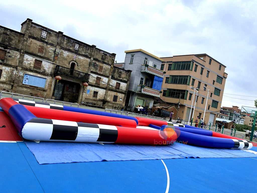 Event-Ready Inflatable Soccer Playground Inflatable Soccer Fun Arena Outdoor Excitement Fun for Everyone