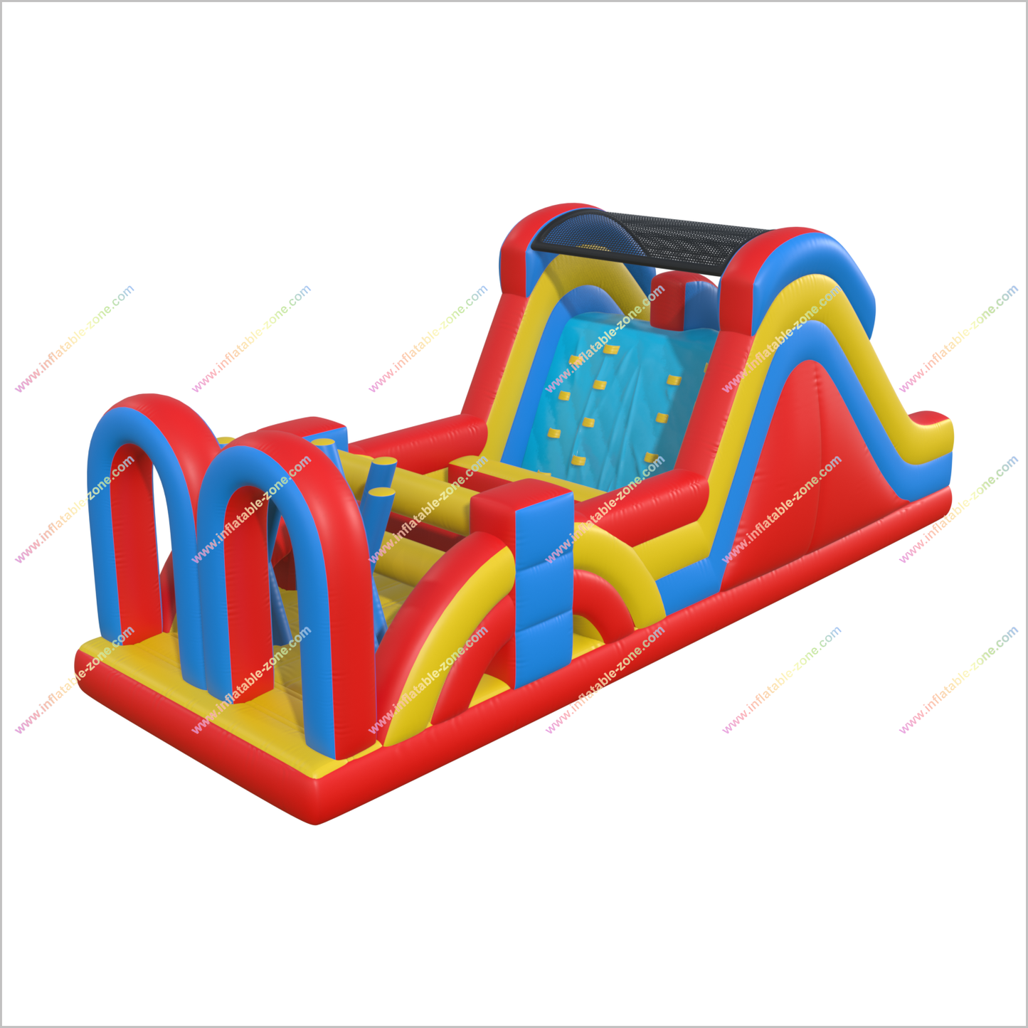Inflatable Obstacle Course Hire Near Me Interactive Park Obstacle Course Bouncy Castle For Sale