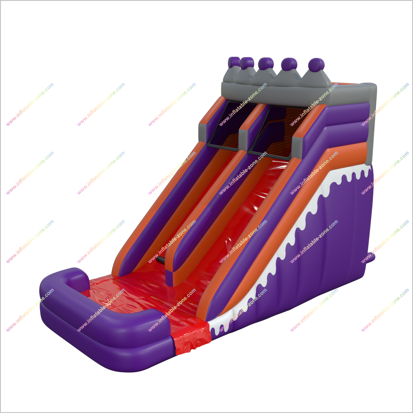 Crown Royal Inflatable Bouncy Slides Outdoor Play Areas Inflatable Dry Slide Rentals Near Me