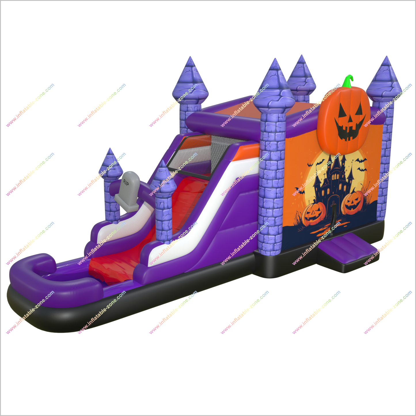 Halloween Party Games Bounce Houses With Water Slides Inflatable Pool Rental Near Me Jumping Castle Waterslide Combo