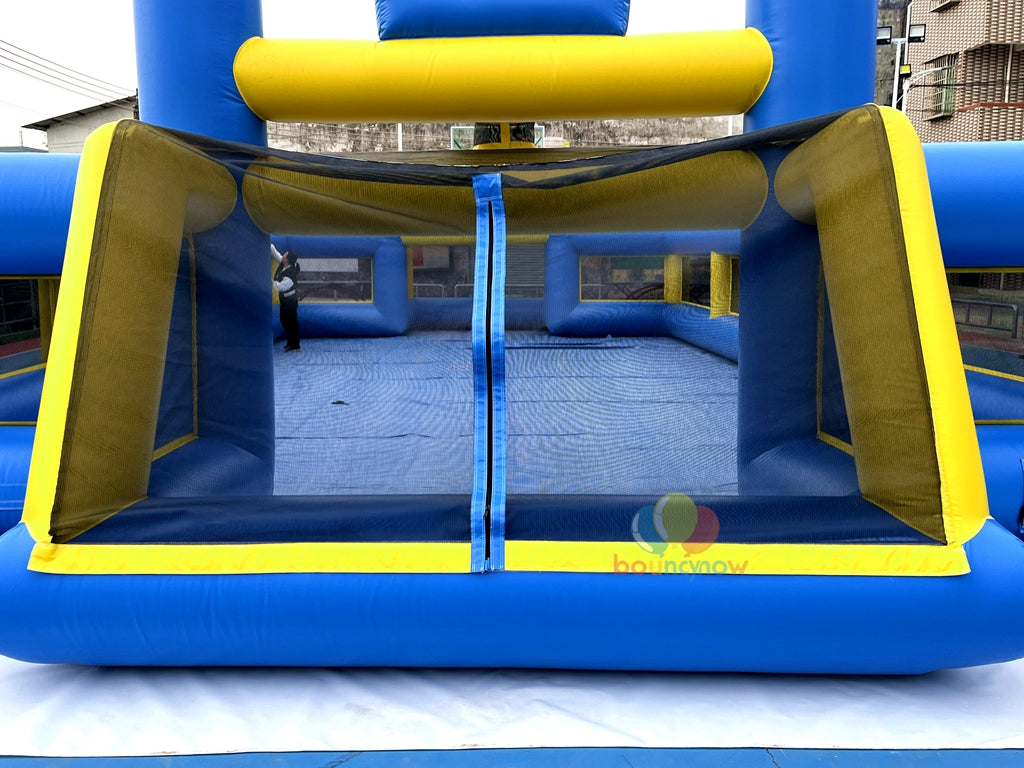 Kids Inflatable Soccer Playground Outdoor FunEquipment Great for Parties & Football Field Games