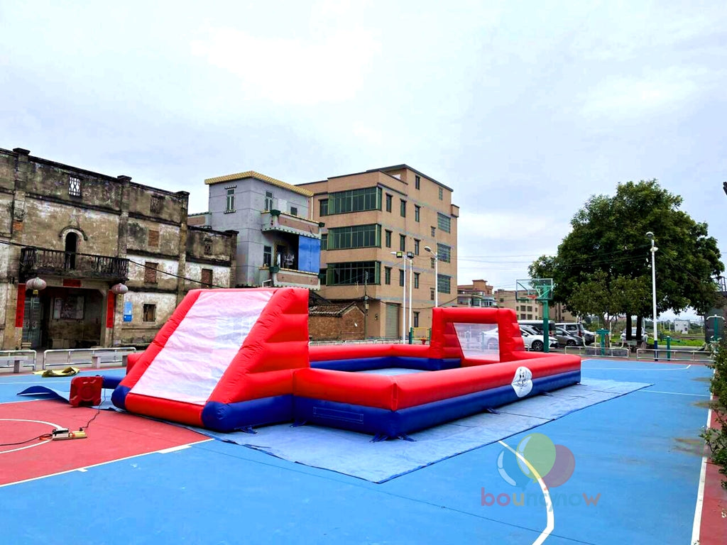 Fun Inflatable Soccer Game Field Exciting Inflatable Soccer Playground Great for Parties & Events