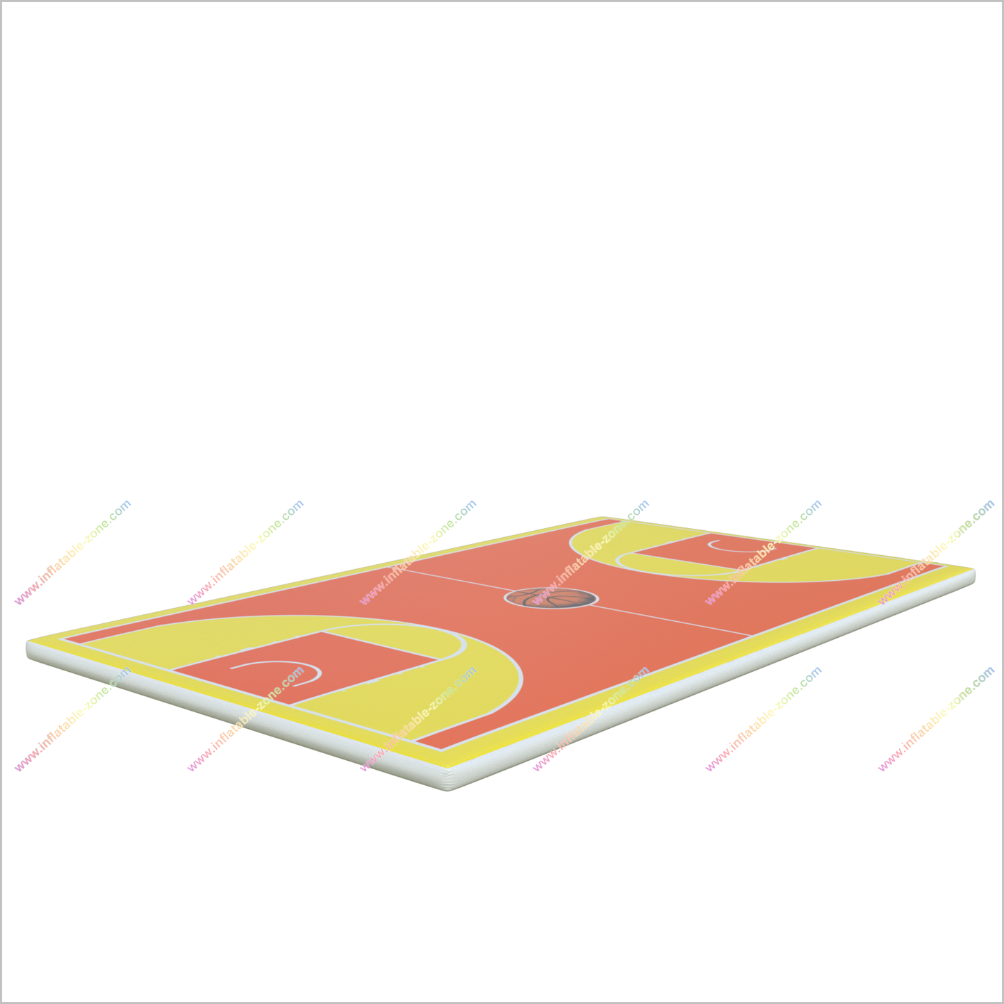 Outdoor Basketball Court Floor Gymnastics Near Me Sports Play Inflatable Basketball Court For Adults