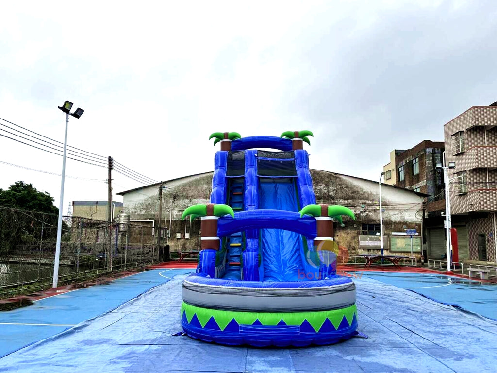 Outdoor Inflatable Water Slide Rentals Adults Games Water Slide Easy to Inflate and Durable