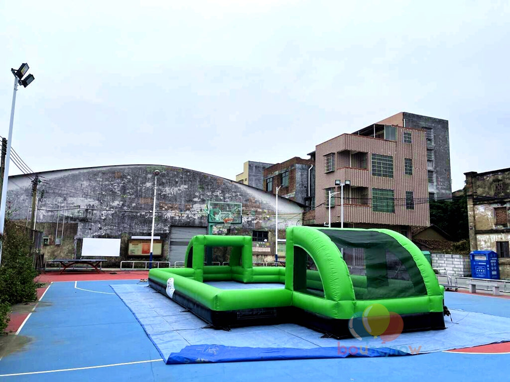 Outdoor Fun High-Quality Giant Inflatable Soap Soccer Field Perfect for Kids & Adults Sports