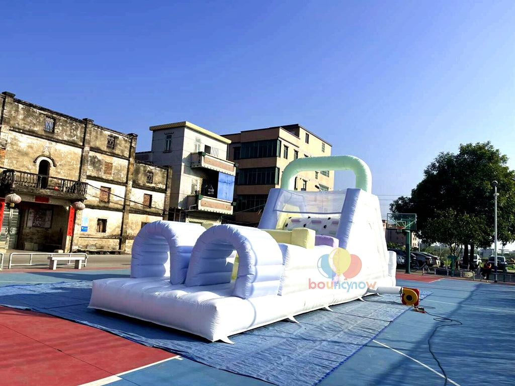 Exciting Inflatable Obstacle Slide Perfect for Outdoor Activities Great for Parties & Events