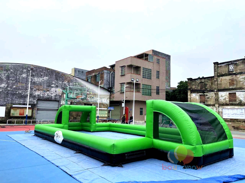 Outdoor Fun High-Quality Giant Inflatable Soap Soccer Field Perfect for Kids & Adults Sports