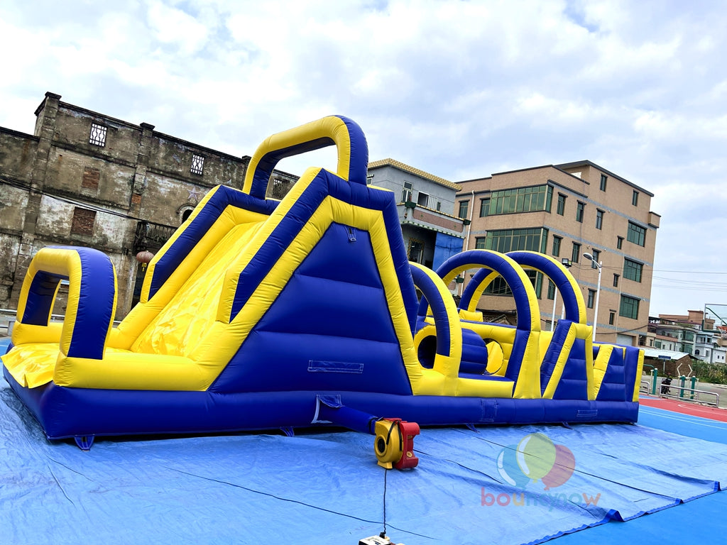 Fun Inflatable Obstacle Bounce House Outdoor Adventure Perfect for Climbing Game