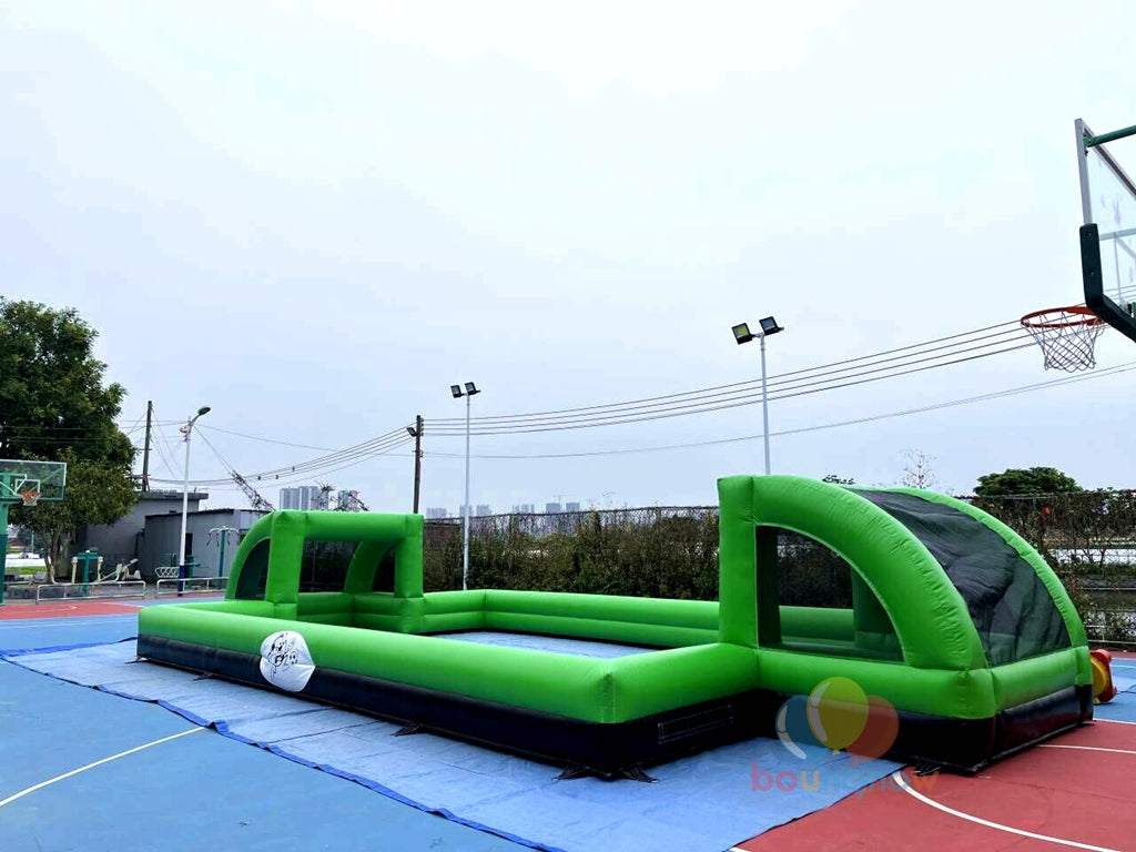 Outdoor Fun High-Quality Giant Inflatable Soap Soccer Field Perfect for Kids & Adults Sports
