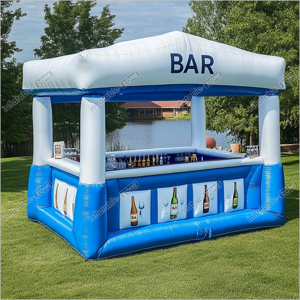 Inflatable Garden Bar Soft Play Party Inflatable Pool Bar Target Outdoor Playhouse Bars With Pool Tables - Inflatable-Zone