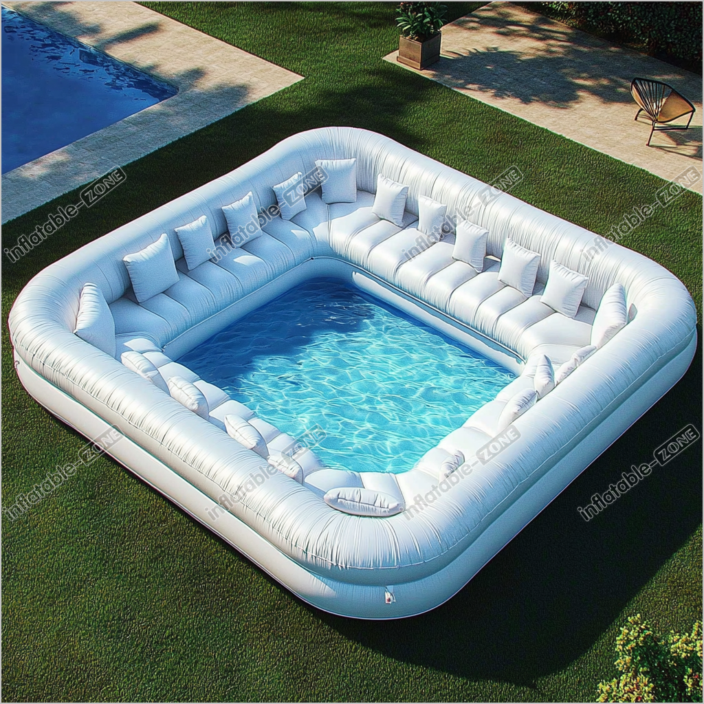 Comfortable Inflatable Sofa Pool Fun Games Inflatable Sofa Outdoor Playground Equipment For Sale - Inflatable-Zone