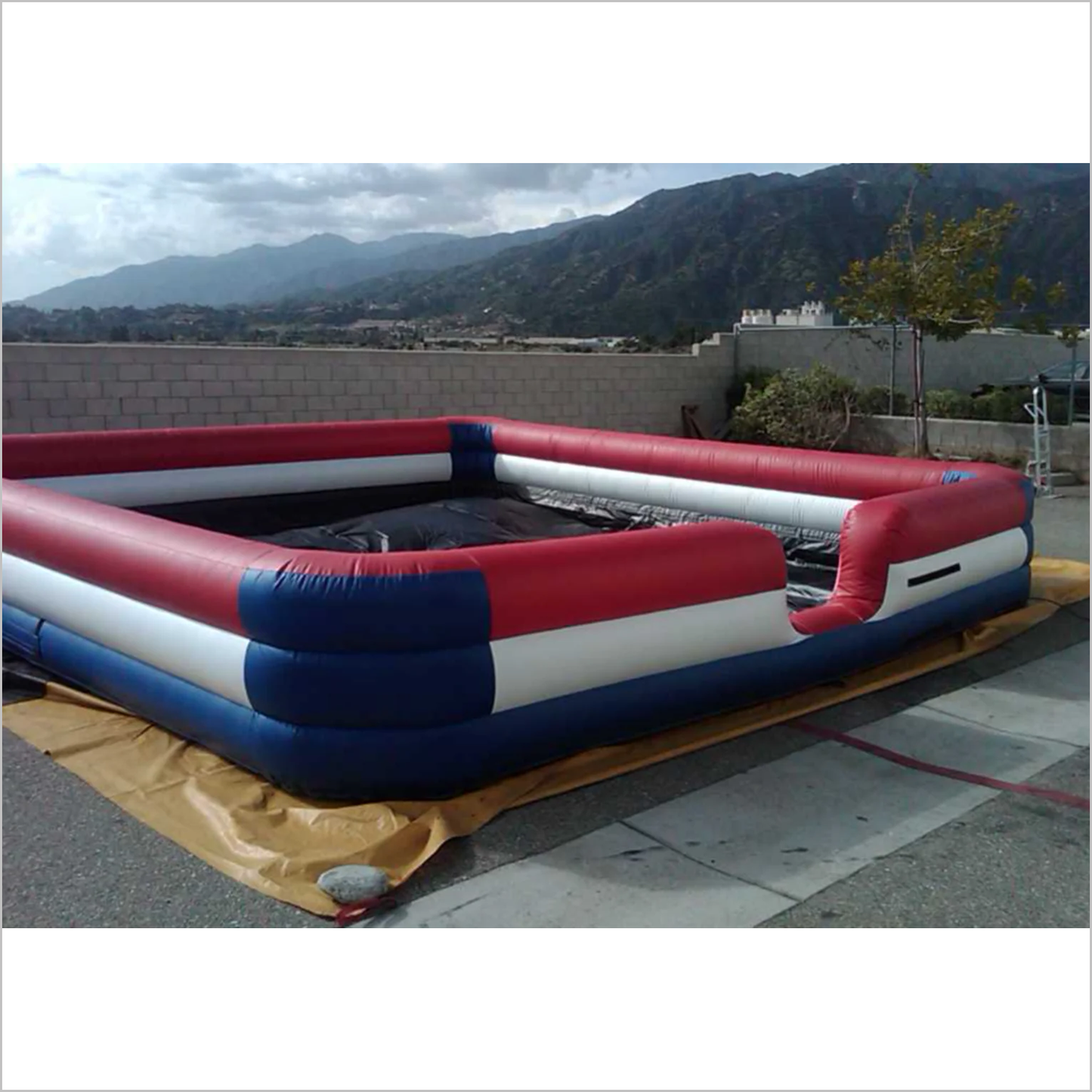 Inflatable Foam Party Pit, Bow Up Foam Party Pit