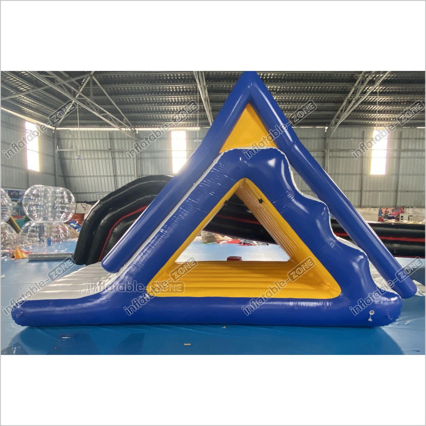 Inflatable Floating Water Park Games Inflatable Water Play Slide Inflatable Water Climbing Wall For Lake - Inflatable-Zone