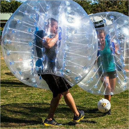 1.5M Clear PVC Bubble Football Soccer - Inflatable-Zone