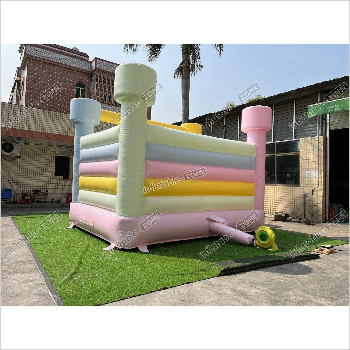 Colorful Wedding Jumping House Party Bounce House - Inflatable-Zone