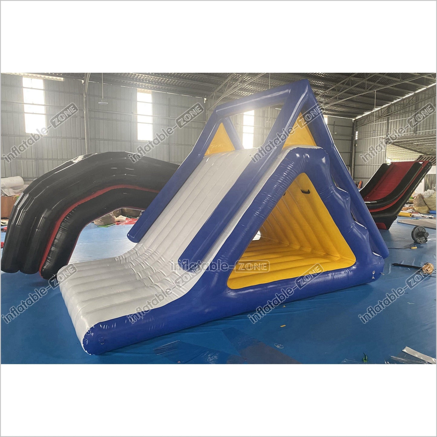 Inflatable Floating Water Park Games Inflatable Water Play Slide Inflatable Water Climbing Wall For Lake - Inflatable-Zone