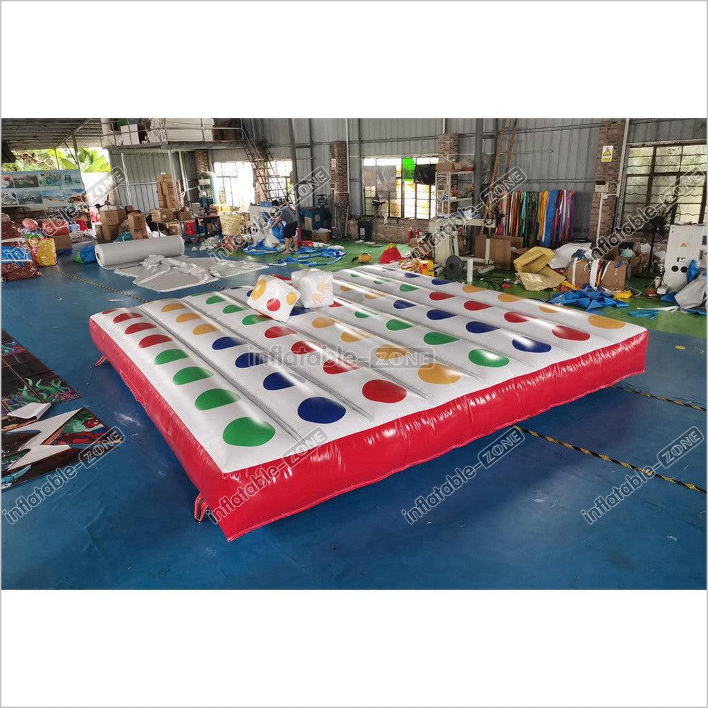 Super Fun Jumbo Inflatable Twister Game Indoors Or Outdoors Perfect For Parties And Events - Inflatable-Zone