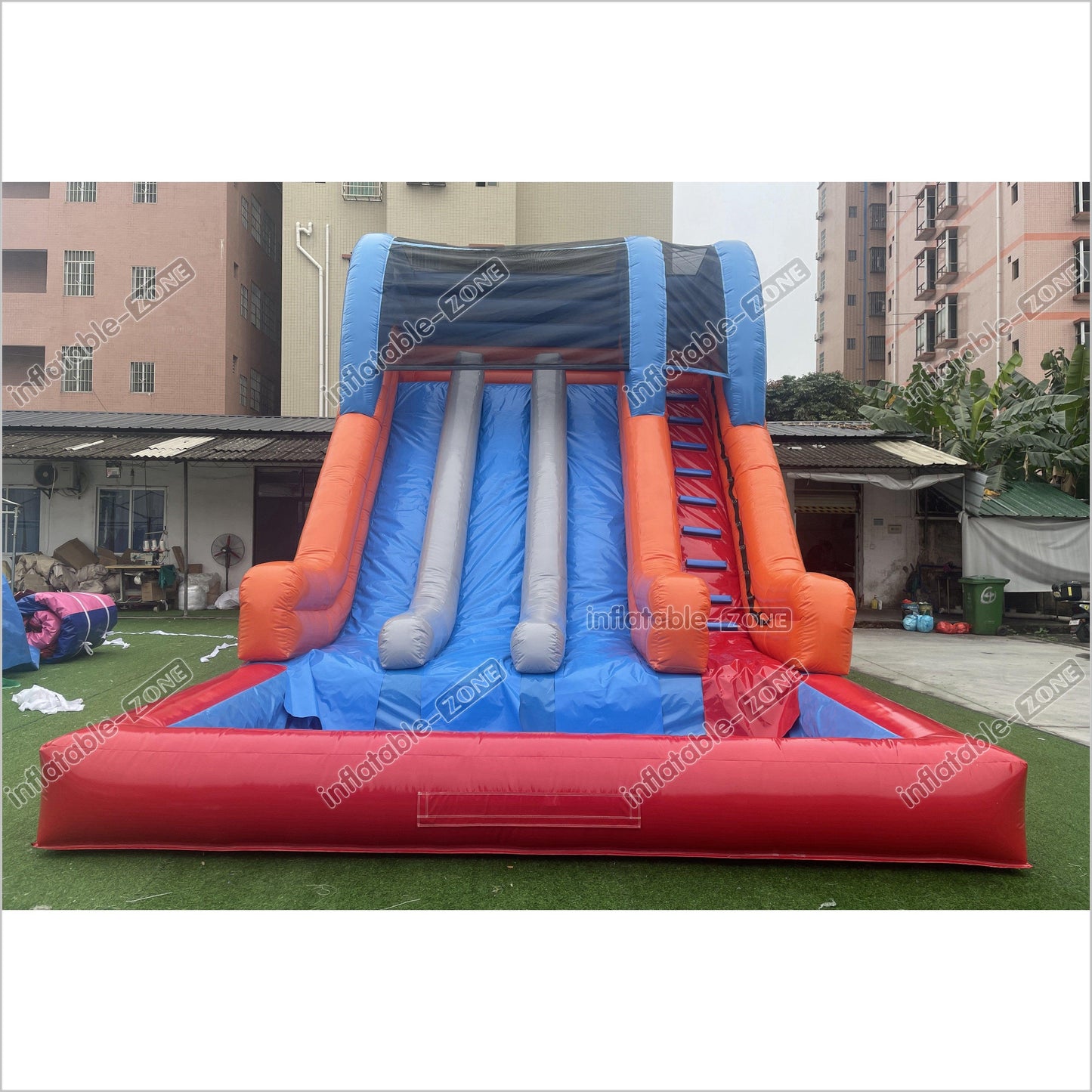 Giant Inflatable Water Slide Fun Big Funny Inflatable Outdoor Blow Up Swimming Pool With Slide - Inflatable-Zone