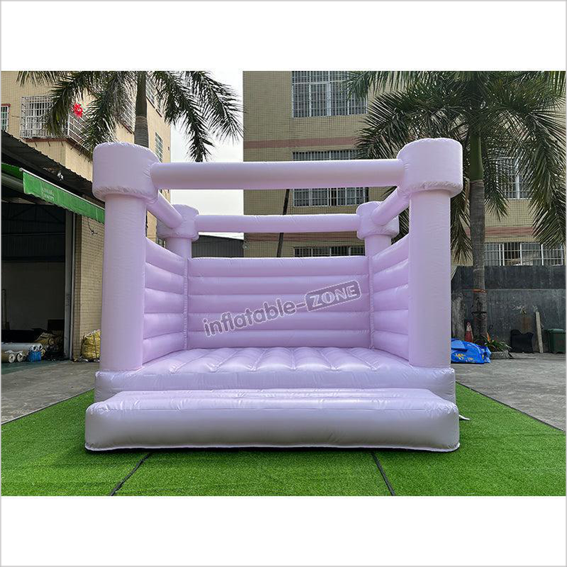 Commercial Custom Color Pastel Colour Bouncy Castle, Pastel Purple Bounce House For Party - Inflatable-Zone