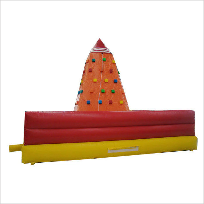 Challenging Inflatable Climbing Tower , Amusement Park Inflatable Climbing Wall And Slide - Inflatable-Zone