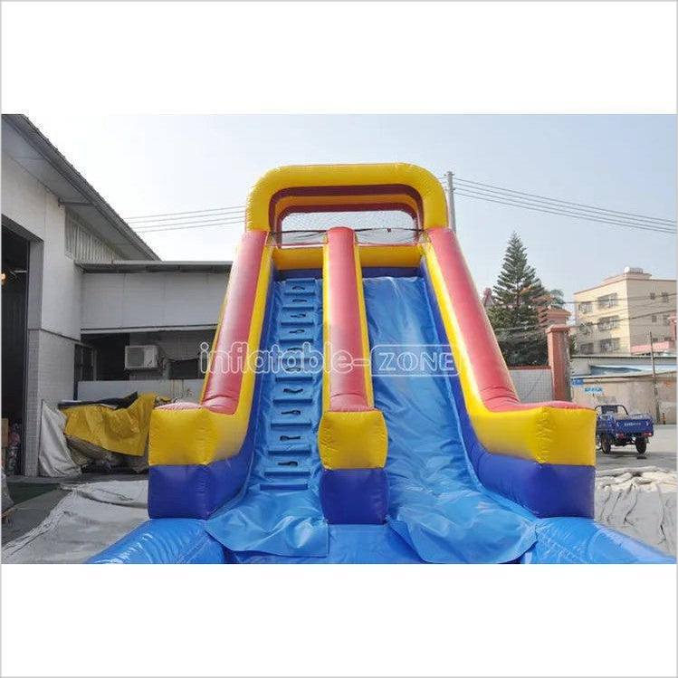Inflatable Slide Adult Size Inflatable Water Slide Pool ,Backyard Inflatable Water Slide - Inflatable-Zone