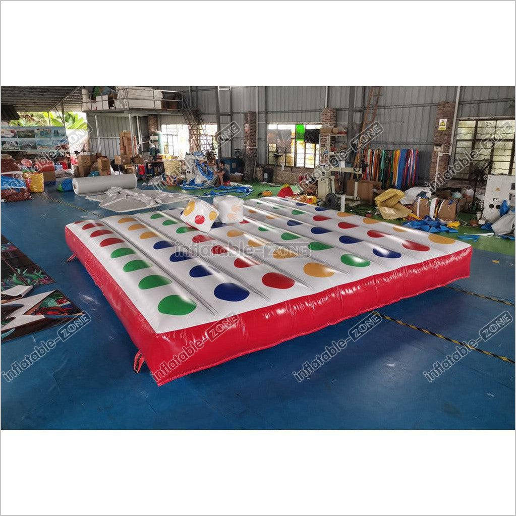 Super Fun Jumbo Inflatable Twister Game Indoors Or Outdoors Perfect For Parties And Events - Inflatable-Zone