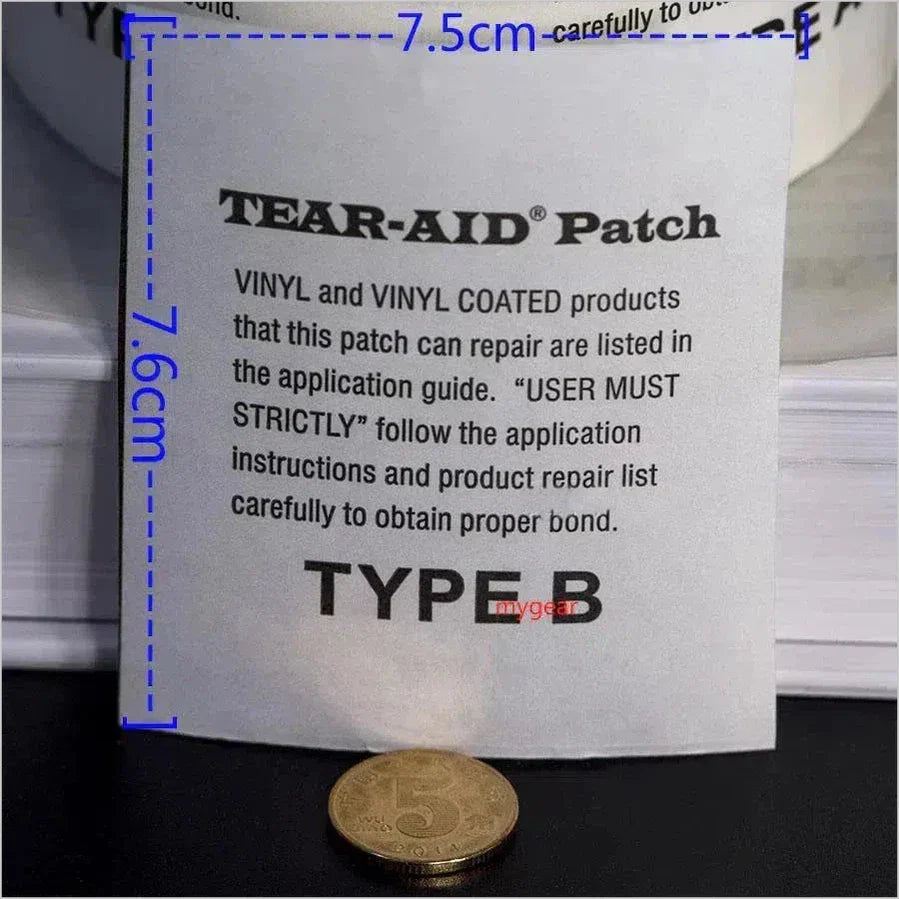 Tear Repair Aid Kit(5 pcs) For Inflatable Products-Made In USA - Inflatable-Zone