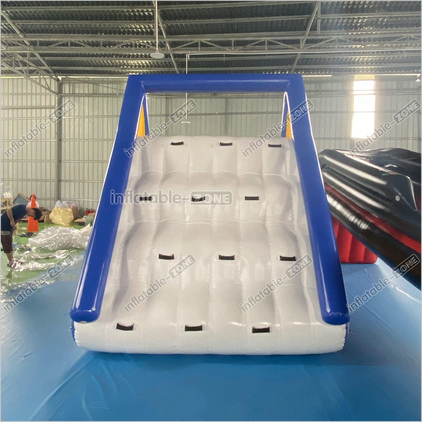 Inflatable Floating Water Park Games Inflatable Water Play Slide Inflatable Water Climbing Wall For Lake - Inflatable-Zone