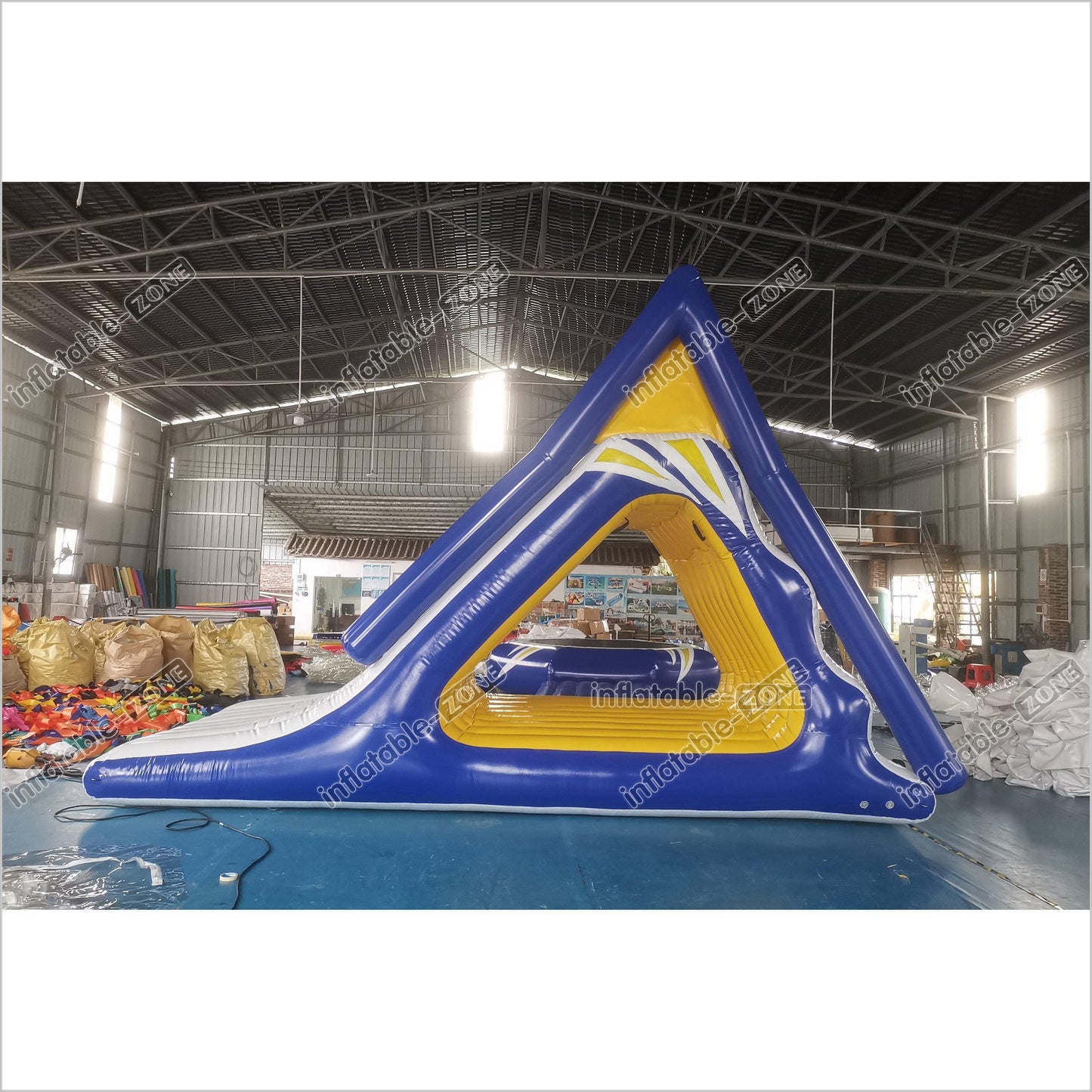 Floating Inflatable Water Park Set Large Water Trampoline With Slides Climbing Water Toy For Sea And Lake - Inflatable-Zone