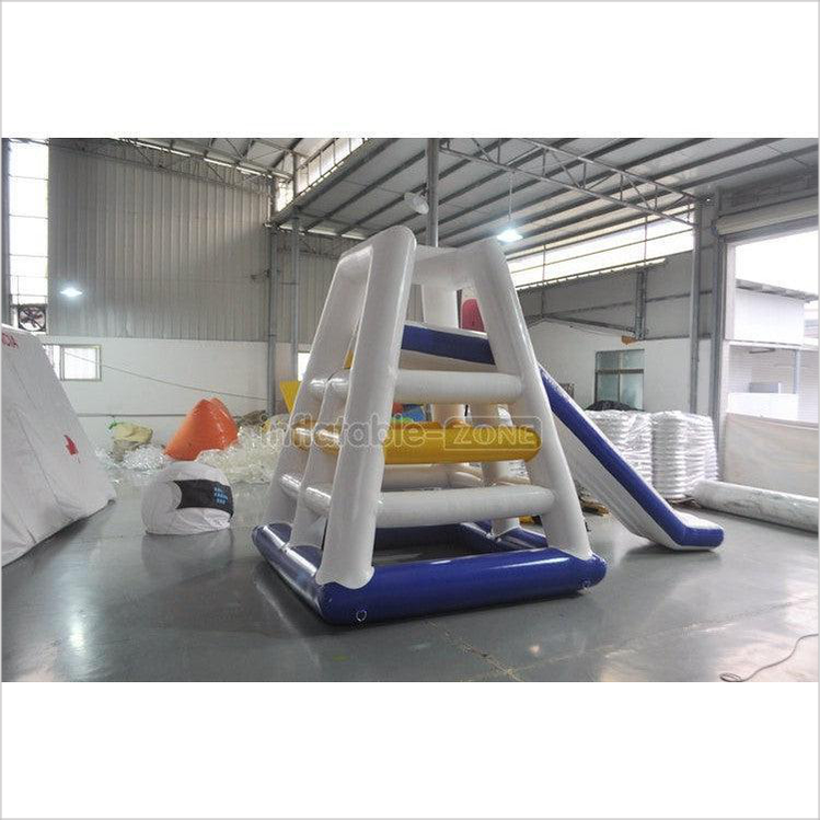Aqua Sports Inflatable Floating Slide , Jungle Joe With Slide , Water Part Water Games - Inflatable-Zone